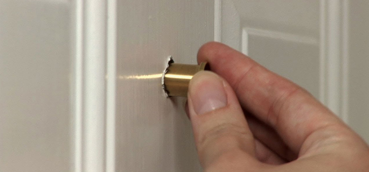 peephole door repair in San Diego